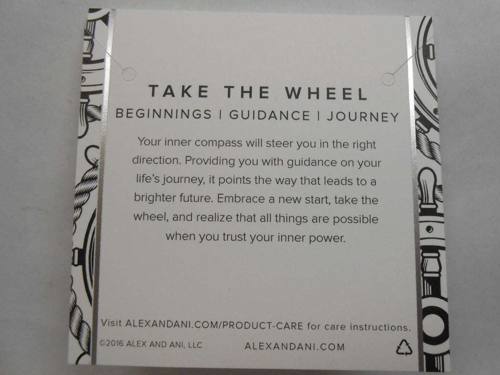 Alex and Ani Charity by Design Take The Wheel Bangle Bracelet