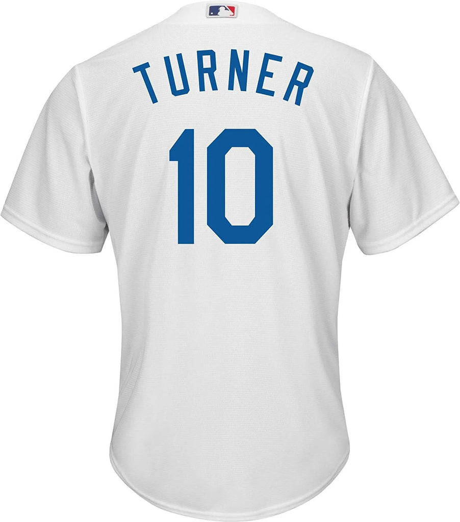 Justin Turner Los Angeles Dodgers White Youth 8-20 Cool Base Home Jersey