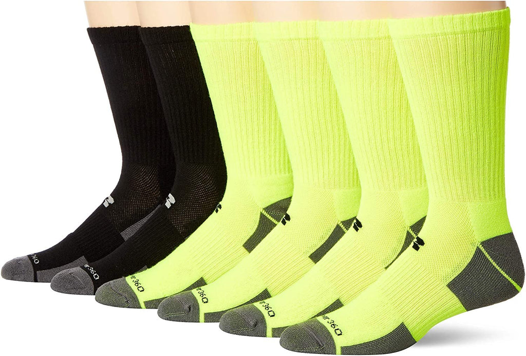Russell Athletic mens Cushioned Crew Socks