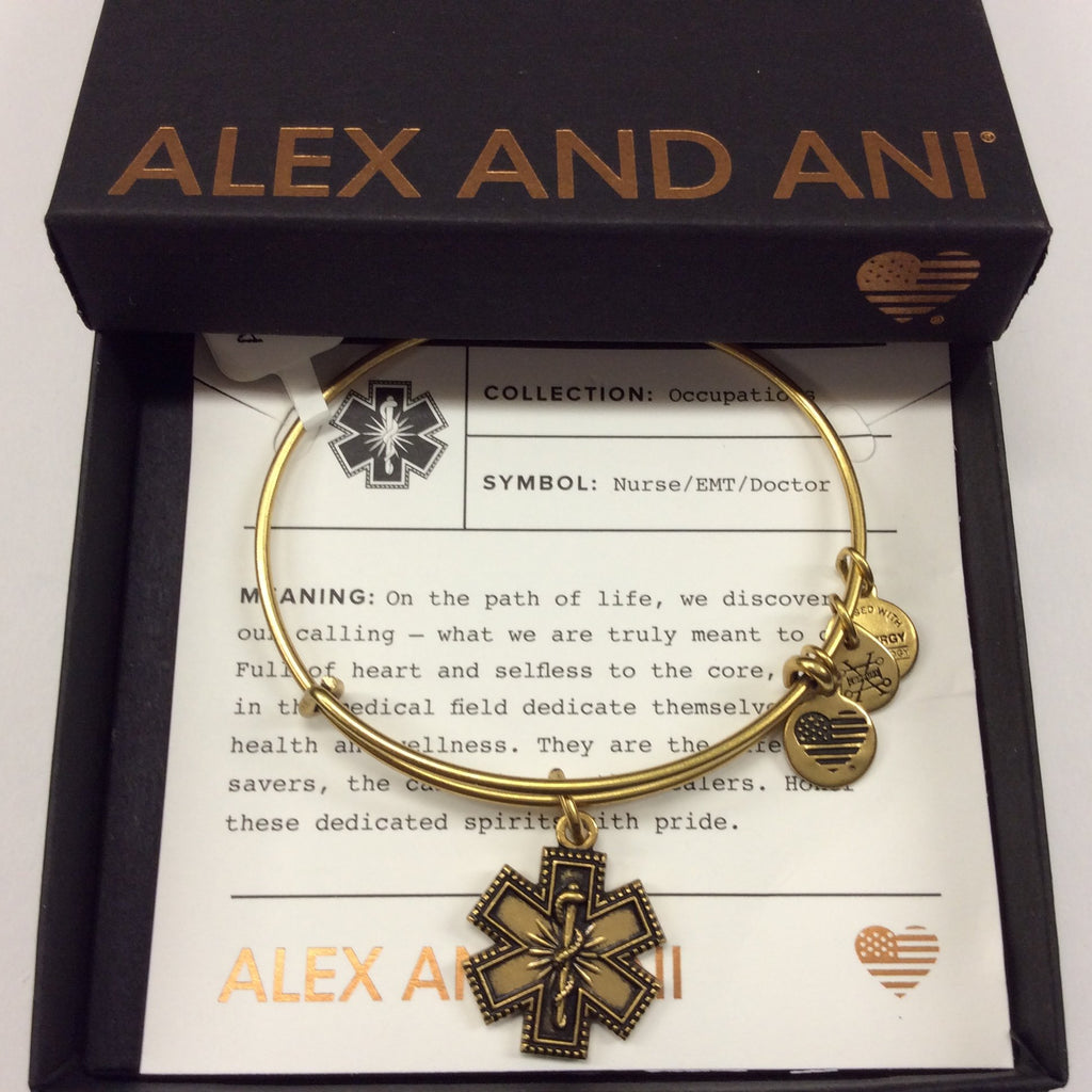 Alex and Ani Womens Medical Professional Bangle