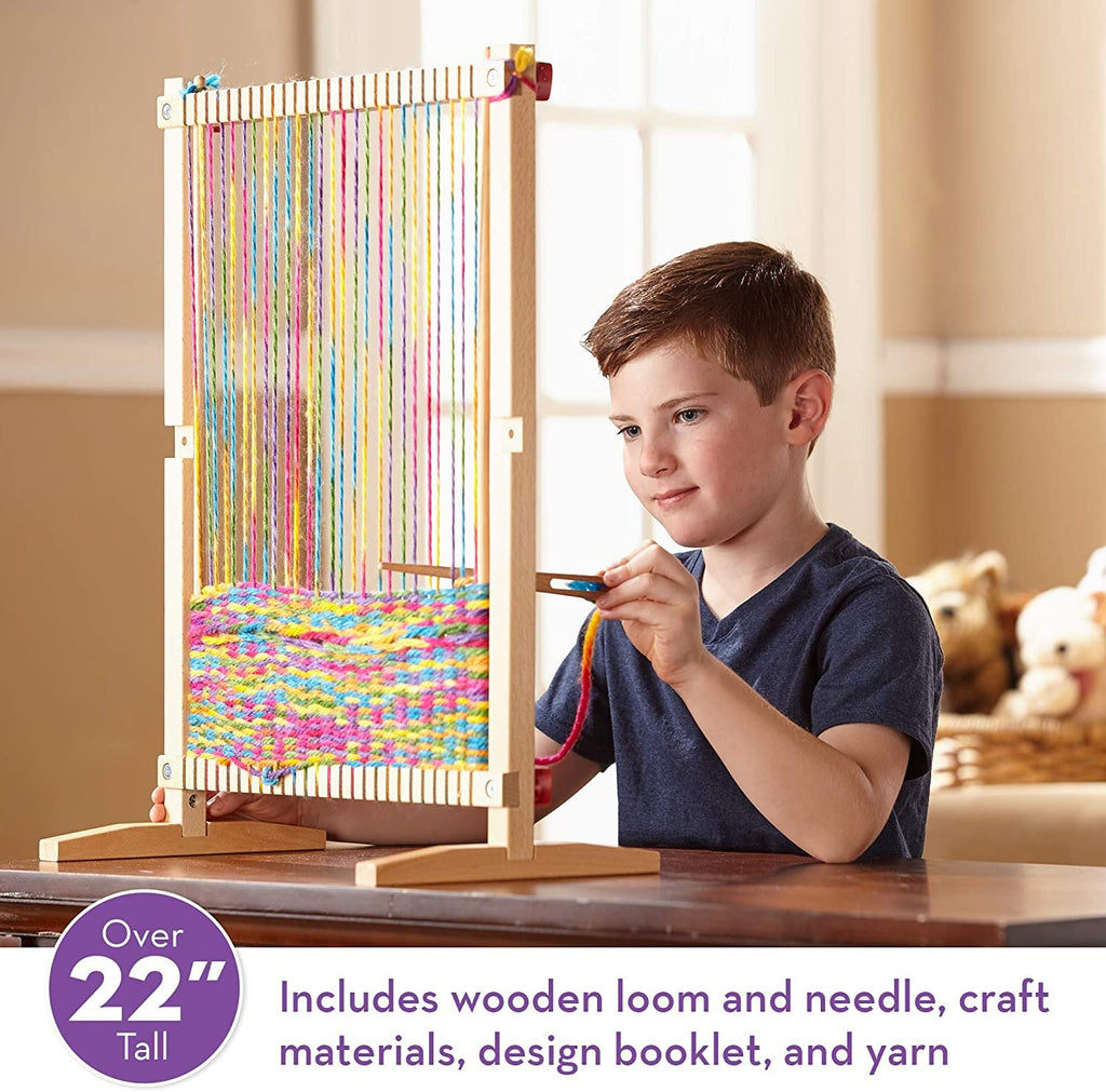 Melissa & Doug Multi-Craft Weaving Loom