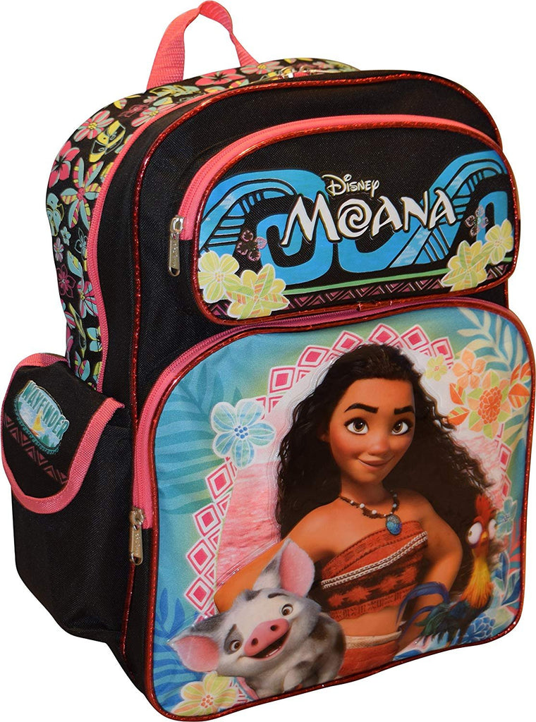 Disney Princess Moana Girl's Deluxe 16" School Bag Backpack