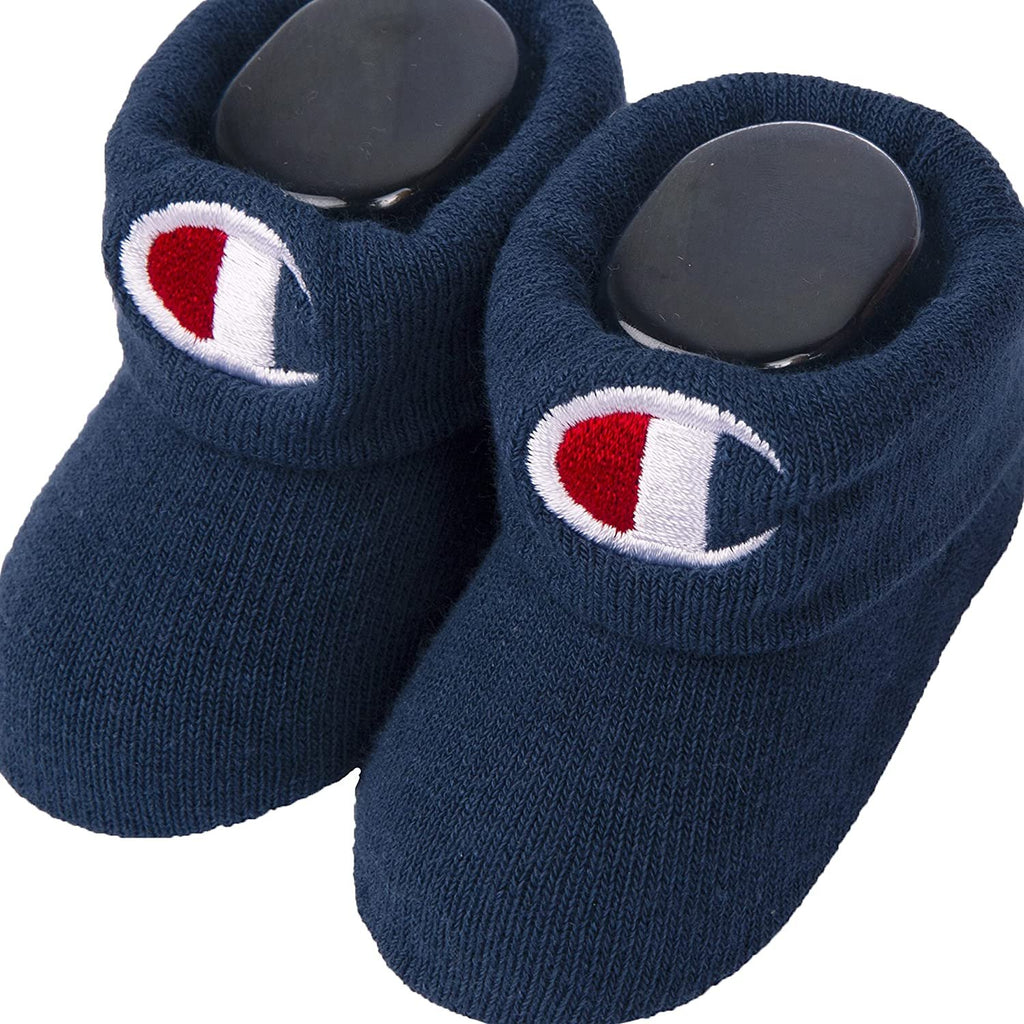 Champion Infant 3-Piece Box Set Includes Body Suit, bib or hat and Booties