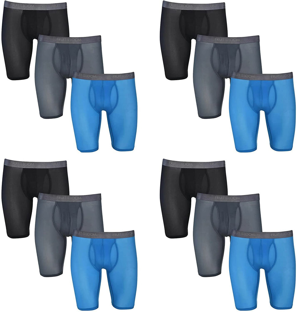 Fruit of the Loom Mens 3-Pack Everlight Boxer Briefs : : Clothing,  Shoes & Accessories
