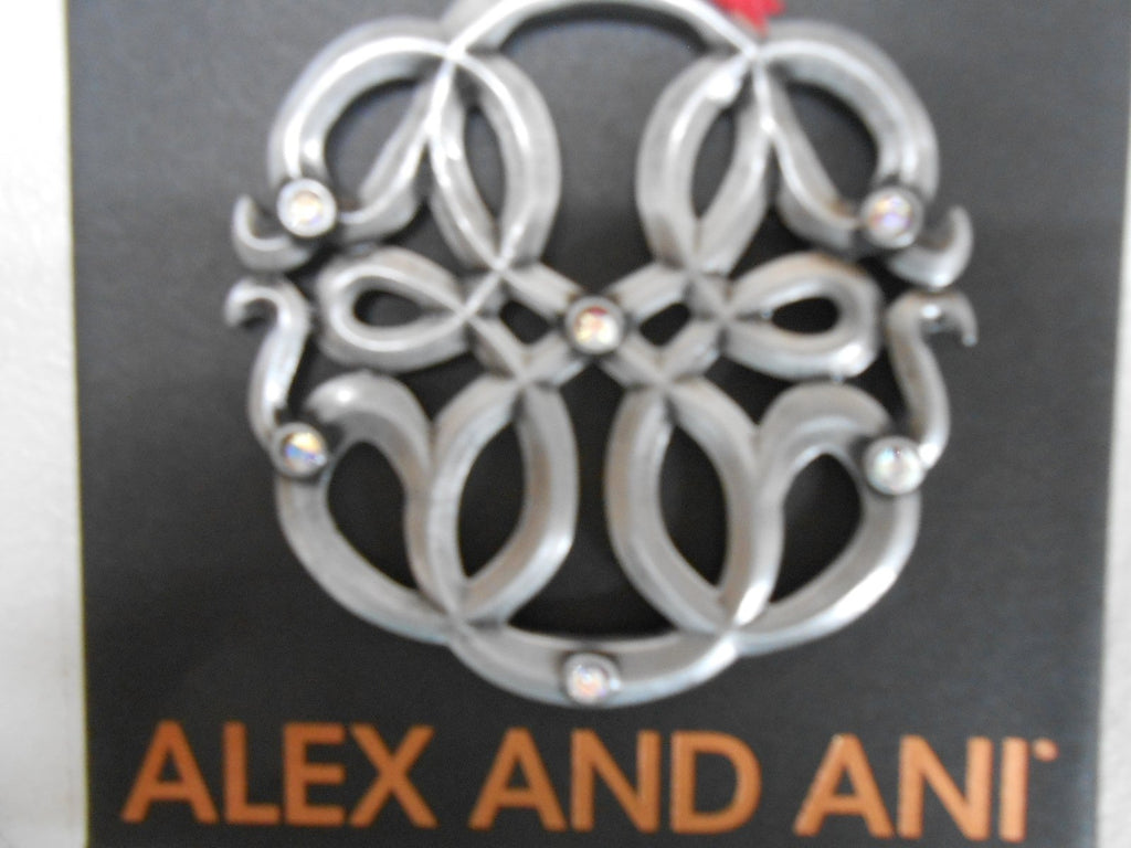 Alex and Ani Womens Path Of Life Ornament Aluminum Finish