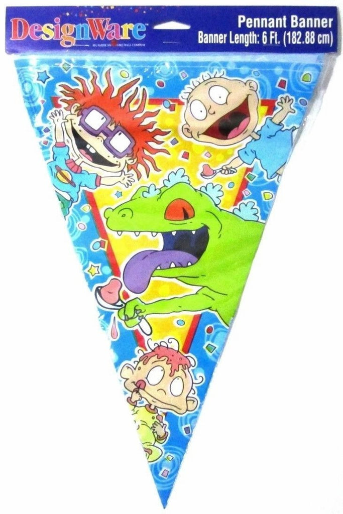 Rugrats Celebration Pennant Flag Banner 6 Ft.