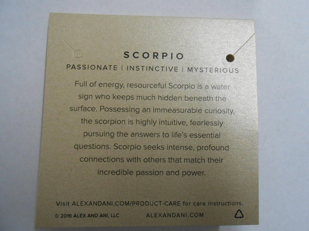 Alex and Ani Womens Scorpio III