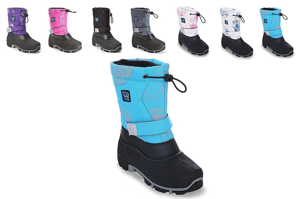 Unisex Waterproof Snow Boots Insulate - Cold Weather Snow Boot (Toddler/Little Kid/Big Kid) Boys Girls Many Colors