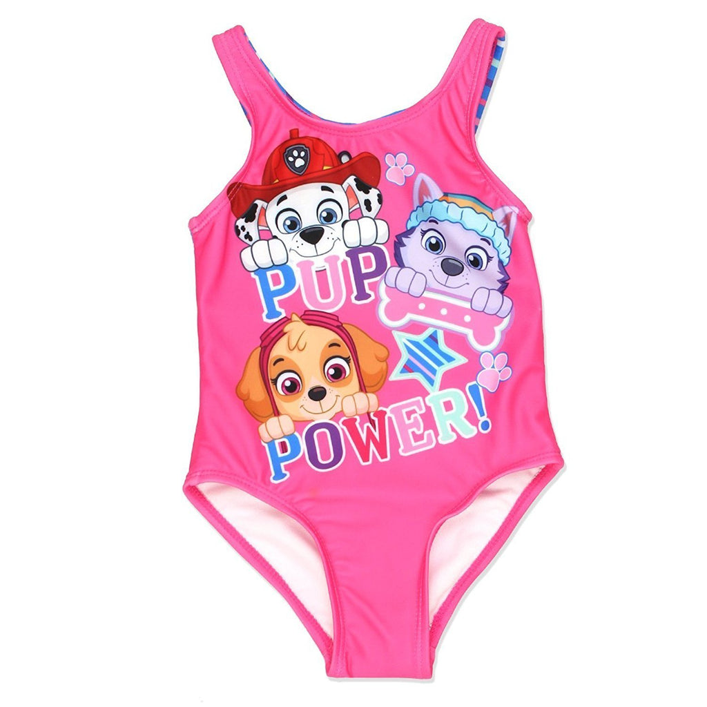 Nickelodeon Paw Patrol Girls One Piece Swimsuit Swimwear (Toddler/Little Kid)