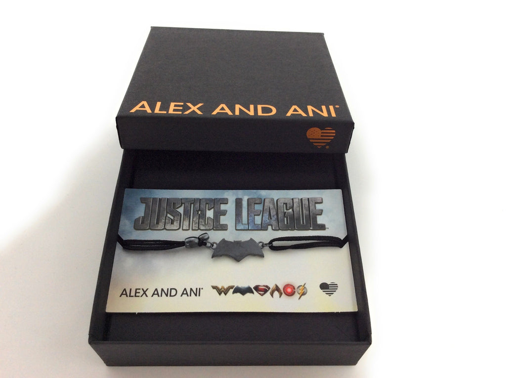 Alex and ANI Kindred Cord, Justice League Charm Bracelet