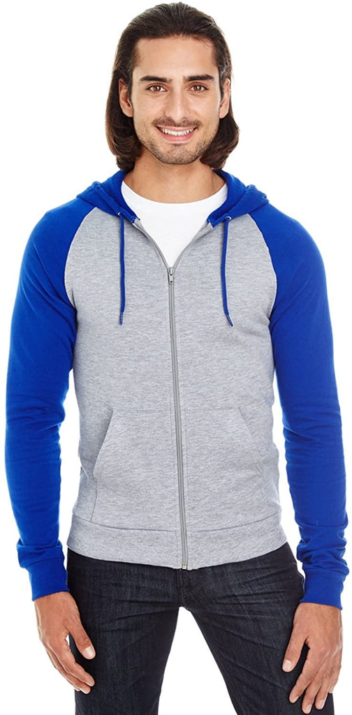 American Apparel Unisex California Fleece Zip Hoodie