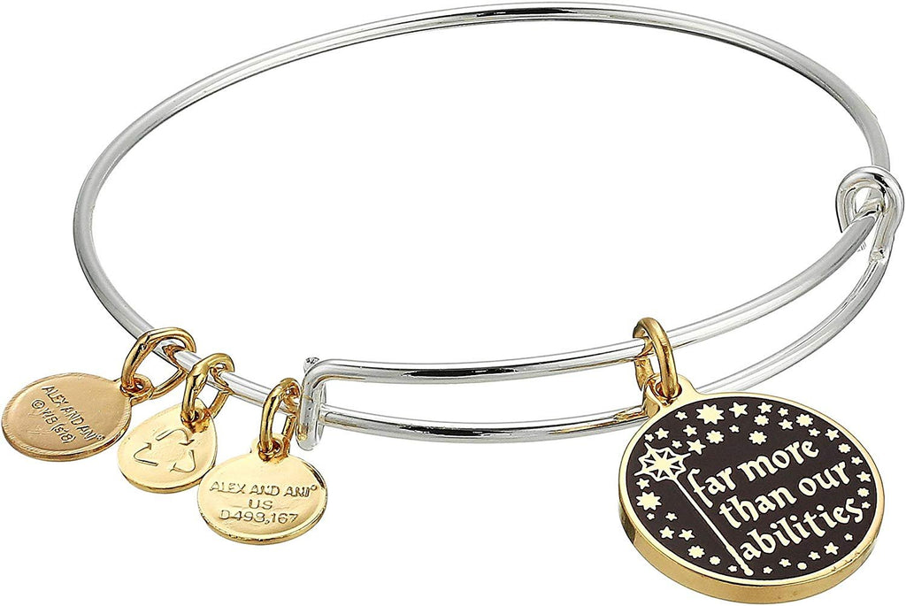 Alex and Ani Women's Harry Potter It's Our Choices Bangle Two-Tone